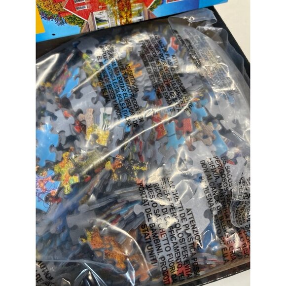 Kodak Premium 1000-Piece Puzzle Autumn in Harrisville New Hampshire VIVID - Picture 3 of 3